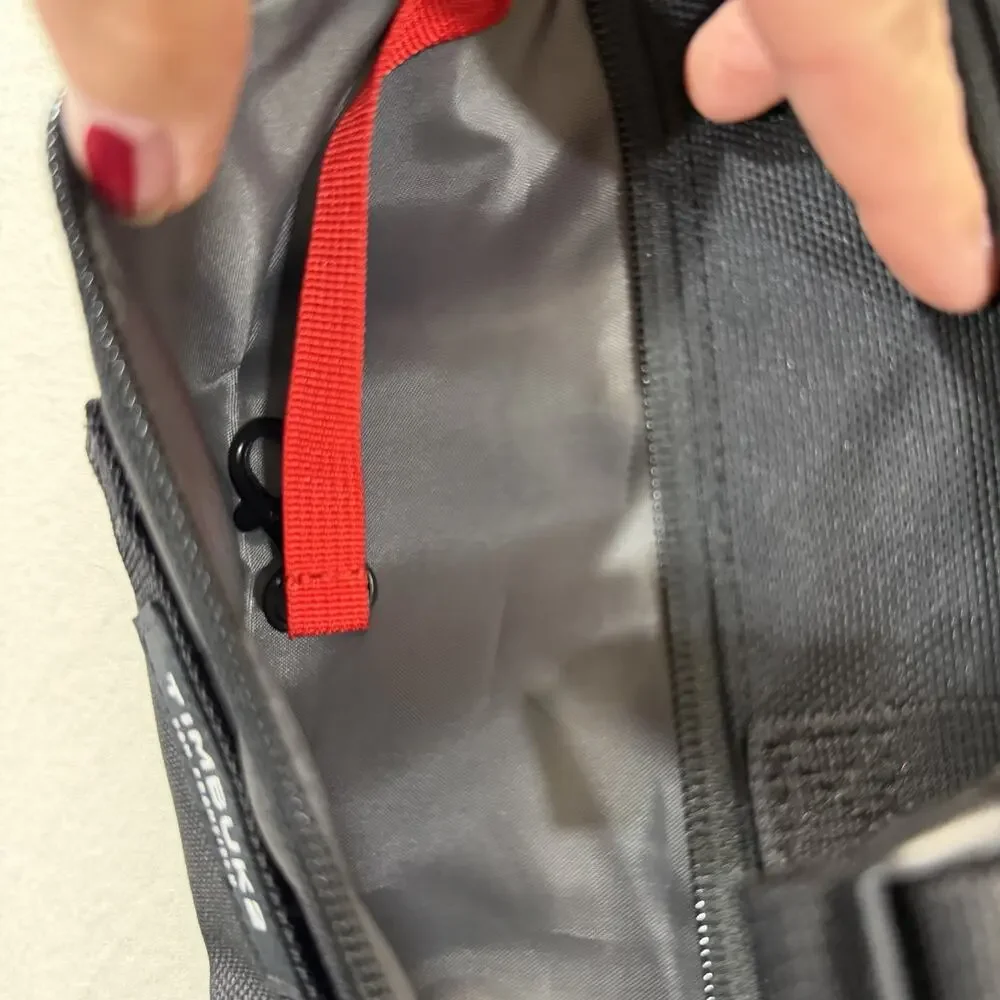 TIMBUK2 Page Crossbody Black Fold Over Bag Satchel Utility Gorpcore Travel